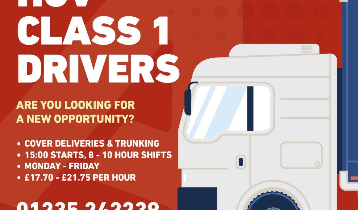HGV 1 Drivers - Aligra.co.uk
