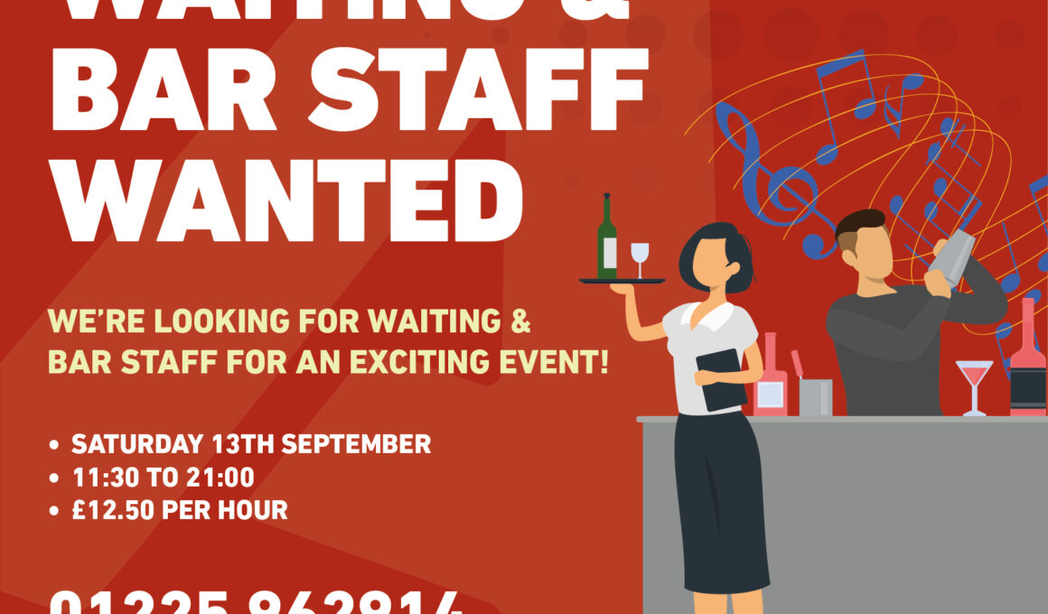 Waiting Bar Staff Yeovil - Aligra.co.uk