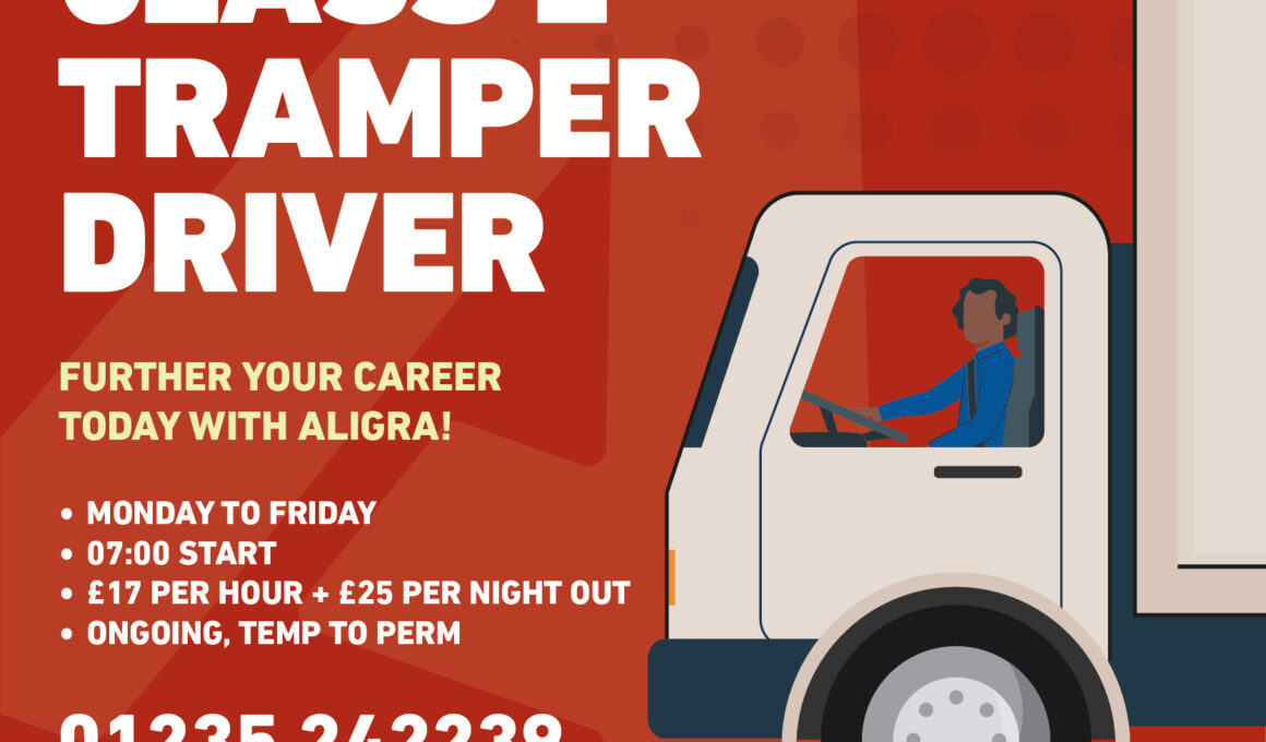 Class 2 Tramper Driver - Aligra.co.uk