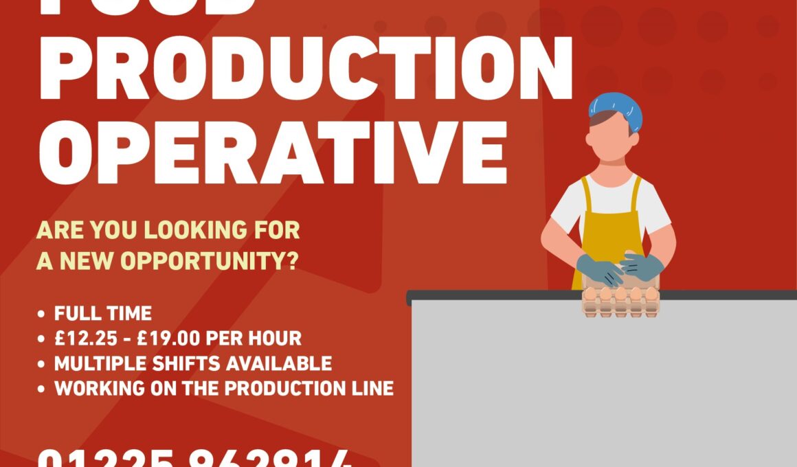Food Production Operative - Aligra.co.uk