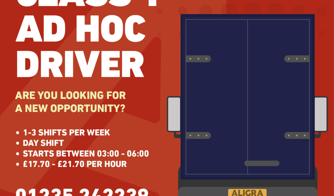 Class 1 Ad Hoc Driver - Aligra.co.uk