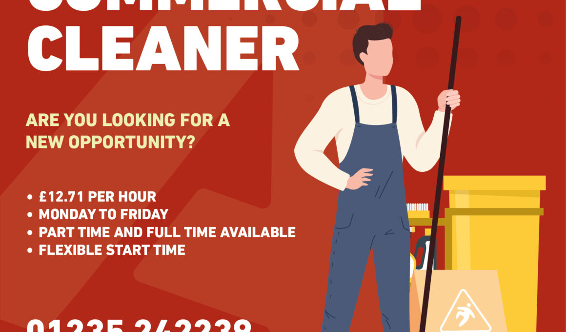 Commercial Cleaner - Aligra.co.uk