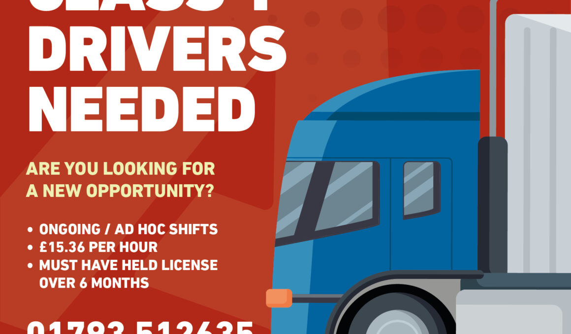 Exeter Class 1 Drivers - Aligra.co.uk